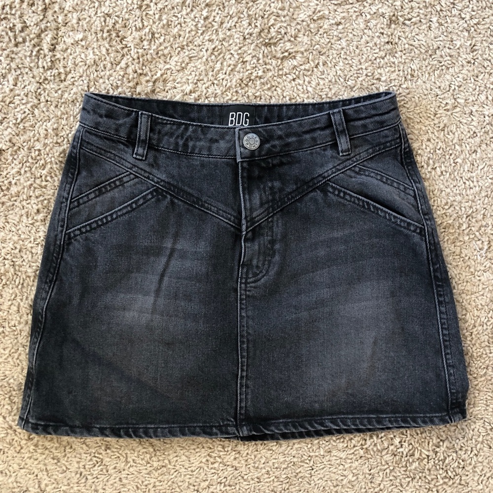 Urban Outfitters BDG Black Denim Skirt